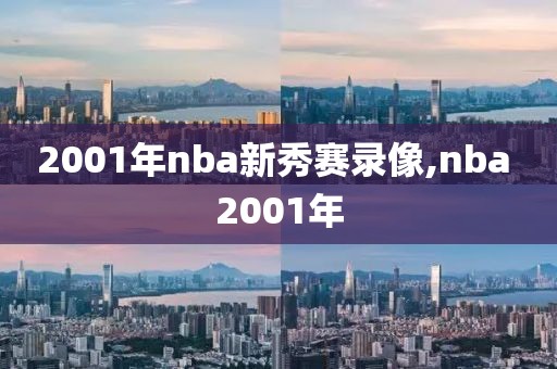 2001年nba新秀赛录像,nba 2001年-第1张图片-雷速体育