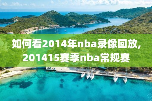 如何看2014年nba录像回放,201415赛季nba常规赛-第1张图片-雷速体育