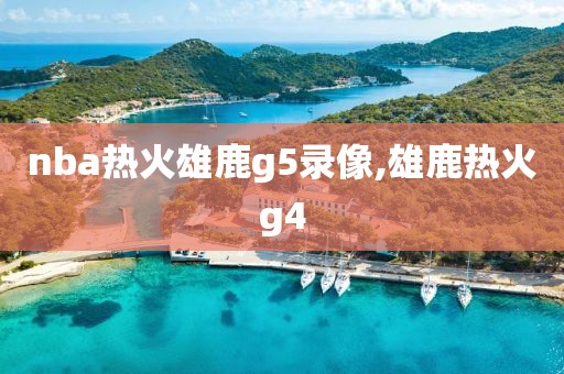 nba热火雄鹿g5录像,雄鹿热火g4-第1张图片-雷速体育
