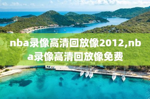 nba录像高清回放像2012,nba录像高清回放像免费-第1张图片-雷速体育