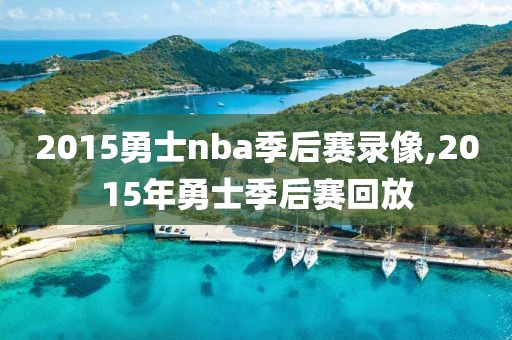 2015勇士nba季后赛录像,2015年勇士季后赛回放-第1张图片-雷速体育