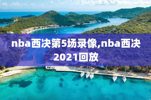 nba西决第5场录像,nba西决2021回放-第1张图片-雷速体育