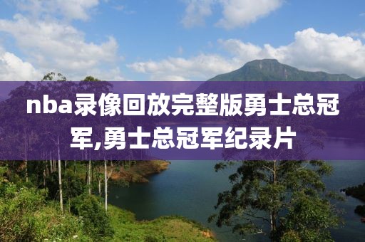 nba录像回放完整版勇士总冠军,勇士总冠军纪录片-第1张图片-雷速体育