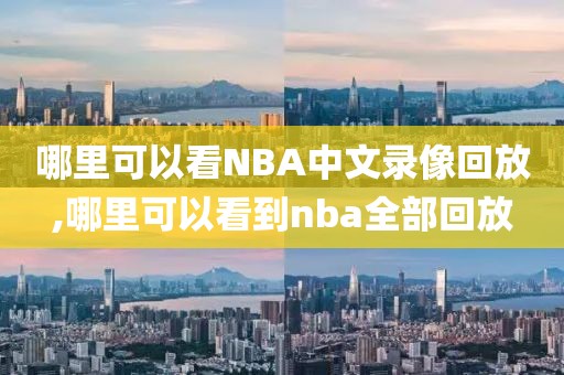 哪里可以看NBA中文录像回放,哪里可以看到nba全部回放-第1张图片-雷速体育