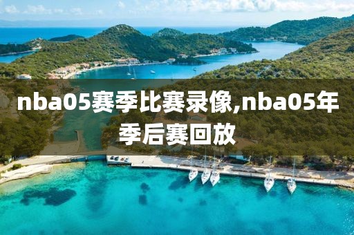 nba05赛季比赛录像,nba05年季后赛回放-第1张图片-雷速体育