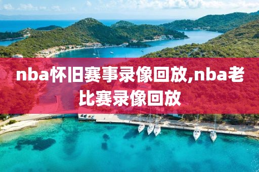 nba怀旧赛事录像回放,nba老比赛录像回放-第1张图片-雷速体育