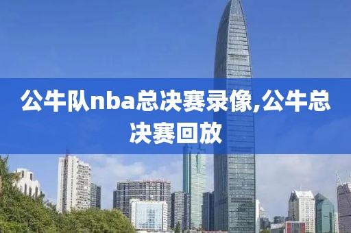 公牛队nba总决赛录像,公牛总决赛回放-第1张图片-雷速体育