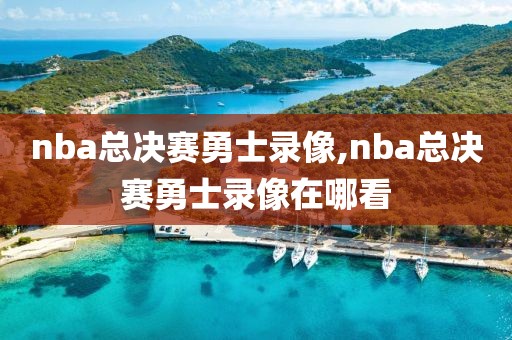 nba总决赛勇士录像,nba总决赛勇士录像在哪看-第1张图片-雷速体育