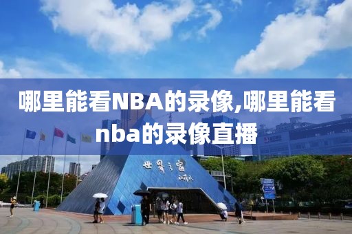 哪里能看NBA的录像,哪里能看nba的录像直播-第1张图片-雷速体育