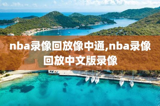 nba录像回放像中通,nba录像回放中文版录像-第1张图片-雷速体育