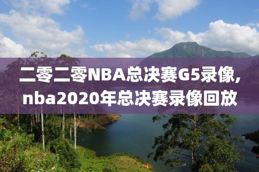 二零二零NBA总决赛G5录像,nba2020年总决赛录像回放-第1张图片-雷速体育