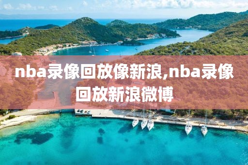 nba录像回放像新浪,nba录像回放新浪微博-第1张图片-雷速体育