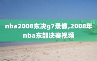 nba2008东决g7录像,2008年nba东部决赛视频