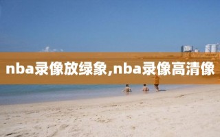 nba录像放绿象,nba录像高清像