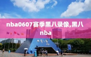 nba0607赛季黑八录像,黑八 nba