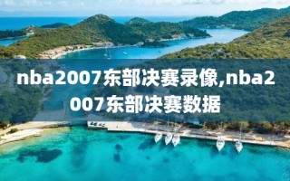 nba2007东部决赛录像,nba2007东部决赛数据