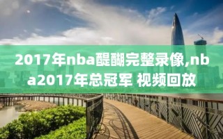 2017年nba醍醐完整录像,nba2017年总冠军 视频回放