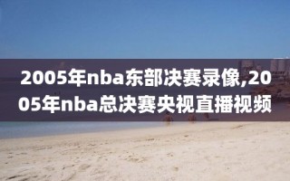 2005年nba东部决赛录像,2005年nba总决赛央视直播视频