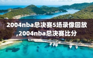 2004nba总决赛5场录像回放,2004nba总决赛比分