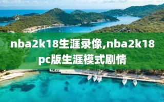 nba2k18生涯录像,nba2k18pc版生涯模式剧情