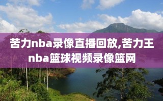 苦力nba录像直播回放,苦力王nba篮球视频录像篮网