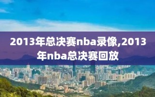 2013年总决赛nba录像,2013年nba总决赛回放