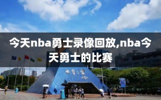 今天nba勇士录像回放,nba今天勇士的比赛