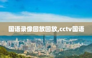 国语录像回放回放,cctv国语