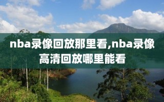 nba录像回放那里看,nba录像高清回放哪里能看