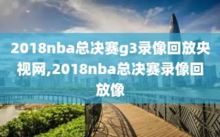 2018nba总决赛g3录像回放央视网,2018nba总决赛录像回放像