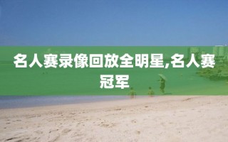 名人赛录像回放全明星,名人赛冠军