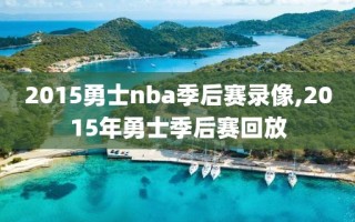 2015勇士nba季后赛录像,2015年勇士季后赛回放