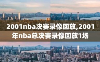 2001nba决赛录像回放,2001年nba总决赛录像回放1场