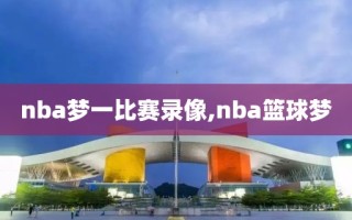 nba梦一比赛录像,nba篮球梦