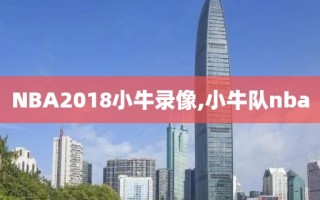 NBA2018小牛录像,小牛队nba