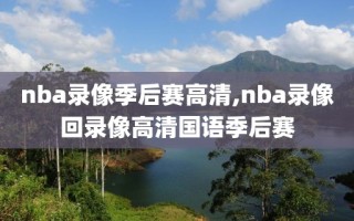 nba录像季后赛高清,nba录像回录像高清国语季后赛