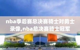 nba季后赛总决赛骑士对勇士录像,nba总决赛骑士冠军
