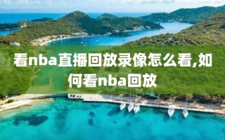 看nba直播回放录像怎么看,如何看nba回放