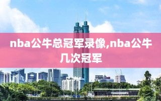 nba公牛总冠军录像,nba公牛几次冠军