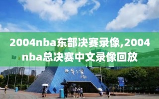 2004nba东部决赛录像,2004nba总决赛中文录像回放