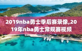 2019nba勇士季后赛录像,2019年nba勇士常规赛视频