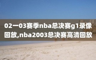 02一03赛季nba总决赛g1录像回放,nba2003总决赛高清回放