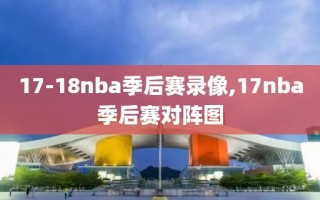 17-18nba季后赛录像,17nba季后赛对阵图