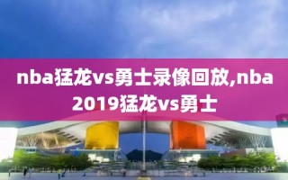 nba猛龙vs勇士录像回放,nba2019猛龙vs勇士
