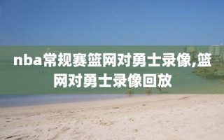 nba常规赛篮网对勇士录像,篮网对勇士录像回放