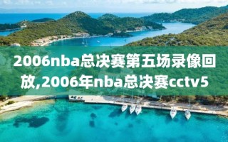 2006nba总决赛第五场录像回放,2006年nba总决赛cctv5